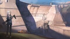 anime girls original characters Anime Car camera Dangerdrop