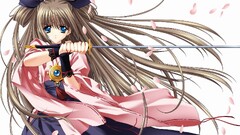 anime girls original characters Anime sword