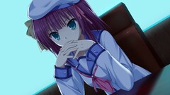 anime girls purple hair Anime angel beats nakamura yuri