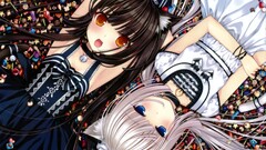 anime girls sayori nekomimi Neko Para