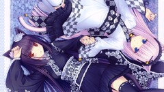 anime girls sayori nekomimi