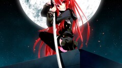 anime girls shakugan no shana shana red eyes Anime stockings