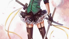 anime girls sword Anime