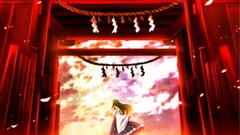 anime girls touhou kochiya sanae Anime