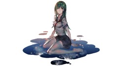 anime girls touhou kochiya sanae