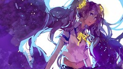 anime girls twintails vocaloid hatsune miku