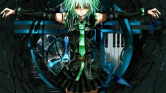 anime girls vocaloid hatsune miku Anime