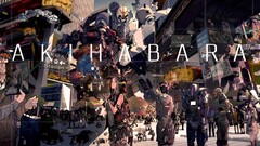 Anime gundam artwork futuristic science fiction Akihabara robot