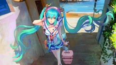 Anime hatsune miku vocaloid anime girls