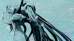 Anime hatsune miku vocaloid headphones anime girls