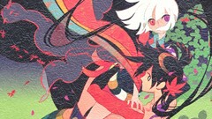 Anime Katanagatari Togame Yasuri Shichika anime girls