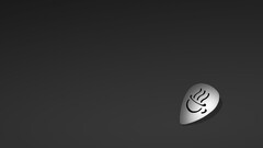 Anime monochrome k - on logo