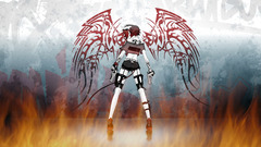 Anime original characters wings horns anime girls