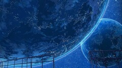 Anime planet sky