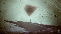 Anime rain abstract artwork triangle Kuldar Leement
