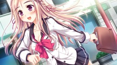 Anime school uniform visual novel Iro Ni Ide Ni Keri Waga Koi Wa