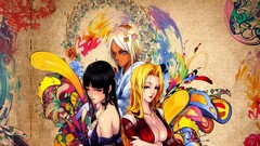 Anime snyp bleach shihouin yoruichi matsumoto rangiku colorful