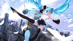 Anime vocaloid hatsune miku anime girls
