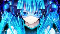 Anime vocaloid hatsune miku hatsune miku append anime girls