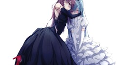 Anime vocaloid megurine luka hatsune miku anime girls