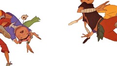 Anime white background Simple Background