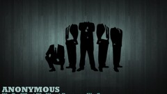 Anonymous Legion revolution artwork Typography suits tie texture