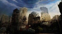 apocalyptic City ruin artwork