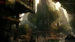 apocalyptic City ruin new york city crysis 3 video games ruins