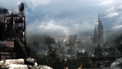 apocalyptic City ruin prototype video games video game art