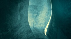 architecture building texture Turquoise lines wavy lines