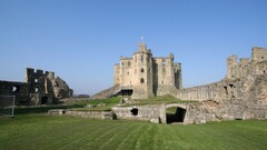 architecture castle Warkworth Castle England ruin