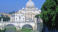 architecture City Rome Italy Bridge outdoors