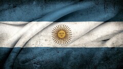 argentina flag grunge