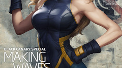Artgerm Black Canary dc comics fan art
