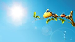 artwork Animals Birds