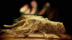 artwork Animals blurred sculpture