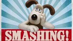 artwork cartoon Wallace and Gromit animation Typography