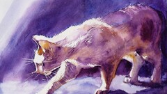 artwork cats Animals