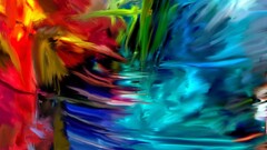 artwork colorful abstract painting