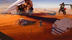 artwork concept art desert dunes apocalyptic digital art