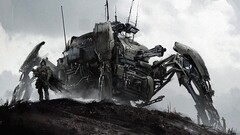 artwork concept art mech tank War Darek Zabrocki science fiction