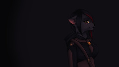 artwork dark anthro furry