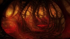 artwork dark digital art