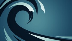 artwork digital art waves abstract