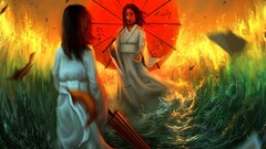 artwork fantasy art anime girls Anime