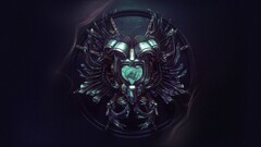 artwork fantasy art digital art Machine heart wings chains Life