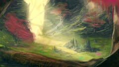 artwork fantasy art landscape nature