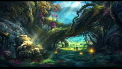 artwork fantasy art nature Plants Trees