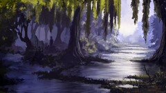 artwork fantasy art nature