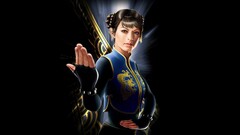 artwork fantasy girl chun-li street fighter video games